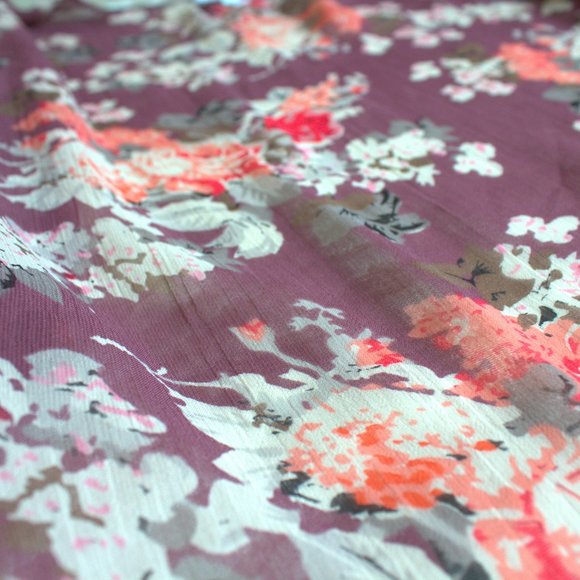 Floral Kimono | Delia's Quartered Sleeve Kimono - Picture 5 of 5